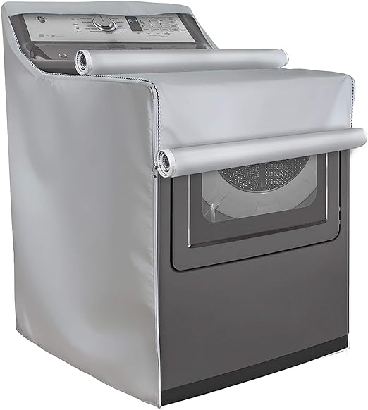 funda para lavadora de carga superior funda para lavadoras secadoras con cremallera de tela gruesa 73 x 71 x 101 cm