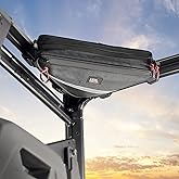 KEMIMOTO UTV Roll Bar Triangle Storage Bags, 2 Packs Waterproof Triangle Bike Bag Compatible with Most UTV, Road and Mountain