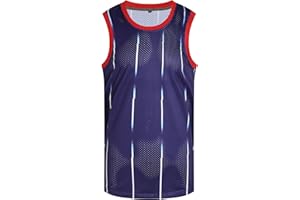 Pullonsy Men's Blank Basketball Jerseys Mesh Athletic Sports Shirts Plain Performance Team Uniforms