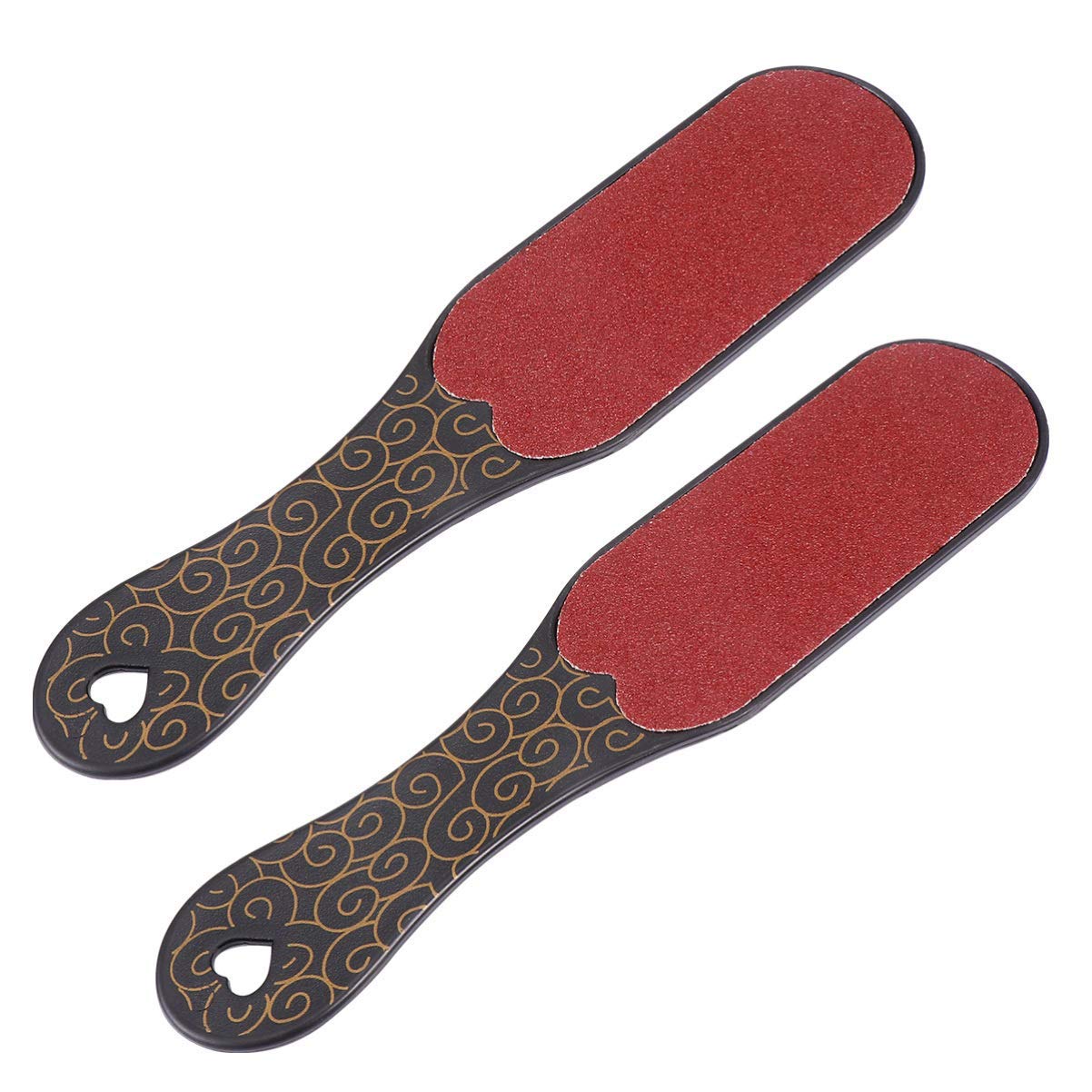 2Pcs Foot File Foot Rasp Long Handle Foot Grinding Dead