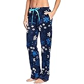 Ashford & Brooks Women's Plush Mink Fleece Pajama Sleep Pants