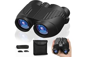 UMEIJA 20x25 Binoculars for Adults High Powered Kids Compact Waterproof Binoculars Small Eyepiece Easy Focus Powerful Binocular for Bird Watching Cruise Ship Hunting Travel Hiking Sightseeing Concert