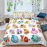 alphabet bedding twin