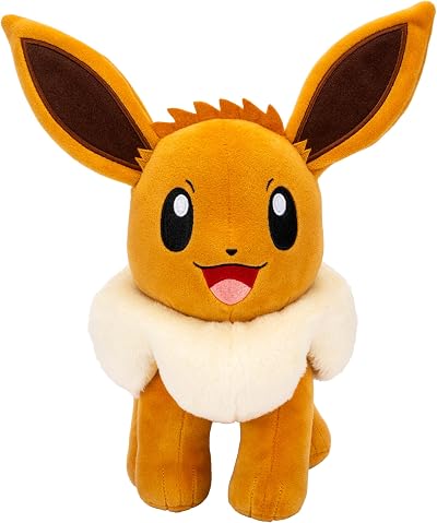 Pokémon Eevee Plush 12-Inch Soft Plush Official Jazwares