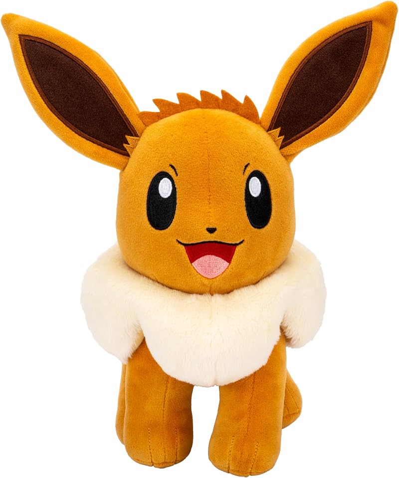 Pokémon Eevee Plush 12-Inch Soft Plush Official Jazwares