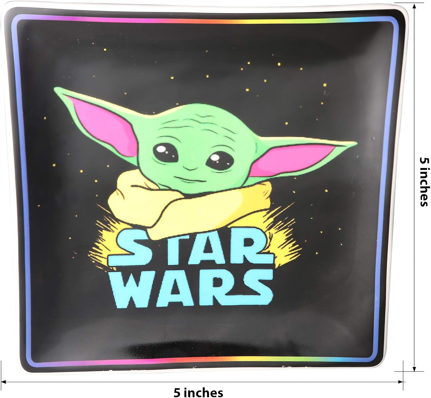 Disney Star Wars The Child Ceramic Trinket Tray Jewelry Dish Ring Holder: Home Improvement
