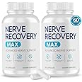 Nerve Recovery Max - Non-GMO Advanced Nerve Support Supplement with Vitamin D3 and Alpha Lipoic Acid for Nerve Protection and Restoration - Made in The USA - 60-Day Supply, 2 Bottles