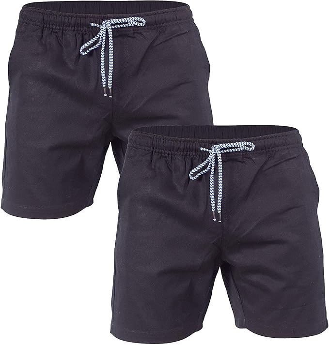 mens chino shorts elasticated waist