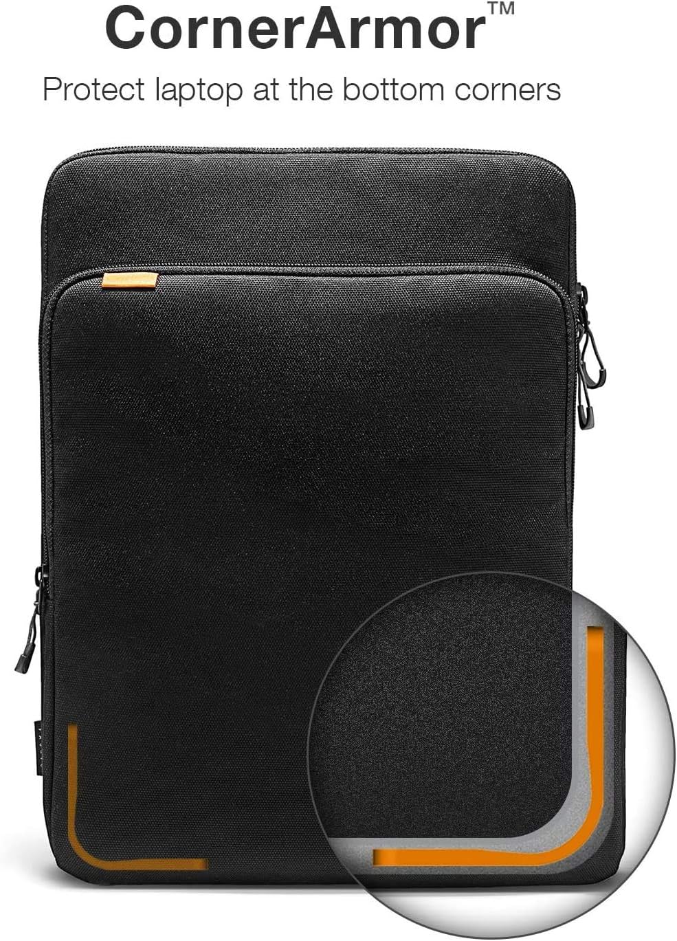 tomtoc 360 Protective Laptop Shoulder Bag for 16'' MacBook Pro M5 Pro/Max (2026), M4,M3,M2,M1, NEW RAZER BLADE 15/16 - Image 4