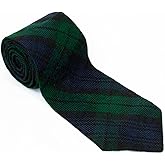 UMAM Scottish Neckties For Men - Many Clan Tartans, Acrylic Wool Men Ties