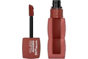 MAYBELLINE Super Stay Teddy Lip Tint, Long Lasting Matte Lipstick for Up To 12HR Wear, Coffee Date, 1 Count
