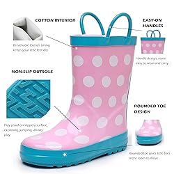 WTW Toddler and Kids Rain Boots Unisex-Child