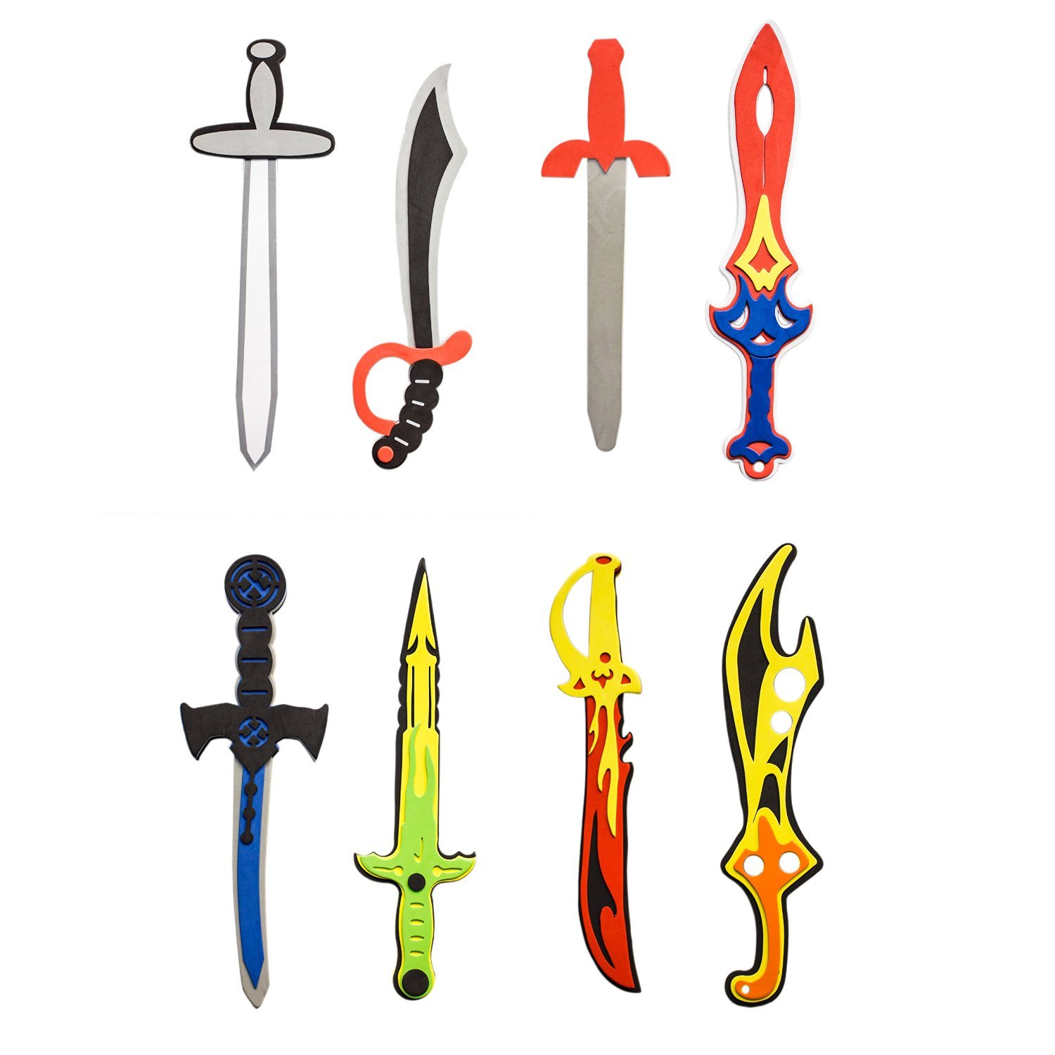 Assorted Foam Toy Swords for Children with Different Designs Including Ninja, 791321437773 eBay