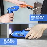 MQFORU 48-in-1 Cordless Screwdriver 3.6V Rechargeable Electric Drill Kit LED view 5