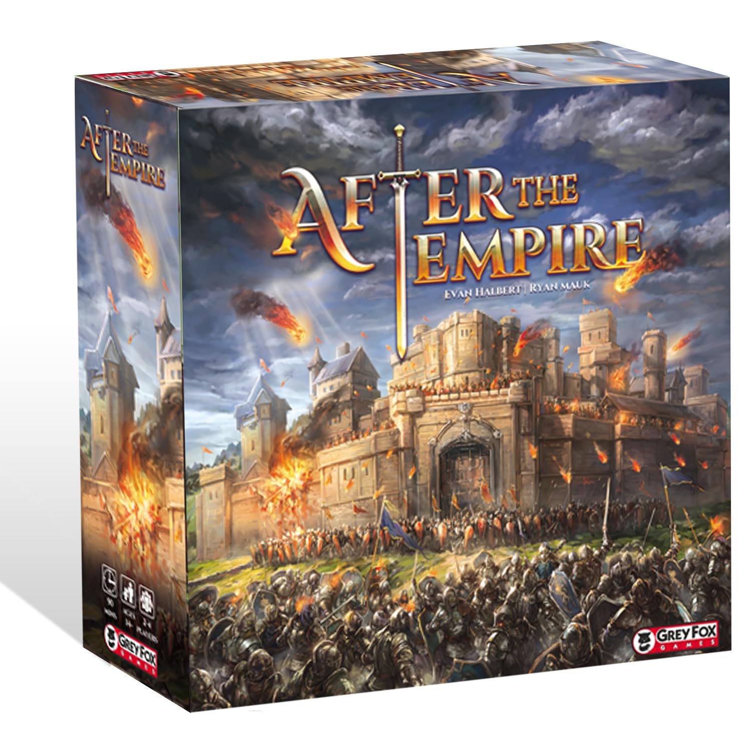 Grey Fox Games | After The Empire | Board Game | 2 to 4 Players | Ages 13+ | 60 to 120 Minute Playing Time, GFG96741