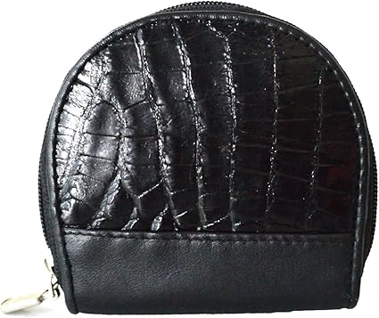 crocodile skin purse