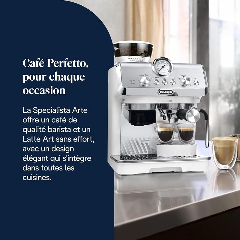 La Specialista Arte - Machine à Espresso 3 Boissons Préréglées
