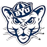 Desert Cactus Brigham Young University Cougars BYU Cougs Vinyl Decal Laptop Water Bottle Car Scrapbook Sticker (IND 9)