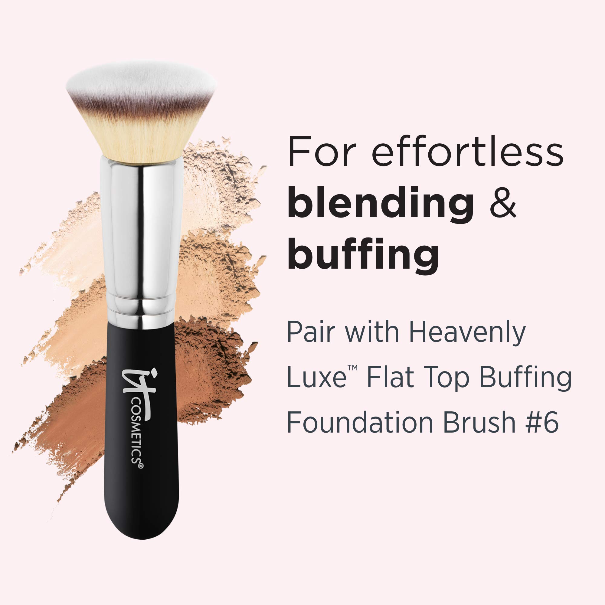 It Cosmetics Celebration Foundation - Full-Coverage, Anti-Aging Powder Foundation - Blurs Pores, Wrinkles & Imperfections - With Hydrolyzed Collagen & Hyaluronic Acid - 0.3 oz