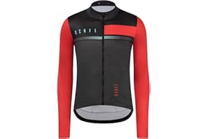 GCRFL Winter Cycling Jersey Men Cold Weather Biking Cycling Clothing Thermal Fleece Bicycle Clothing Cycling Softshell Jacket