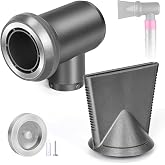 Professional Concentrator and Adapter Kit Compatible with Dyson Airwrap Styler, for Curling Iron Converting to Hair Dryer, with Hair Dryer Attachment Holder