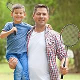 Keehoo KH Badminton Rackets Set for 2 Adults Kids with Shuttles Carry Bag view 5