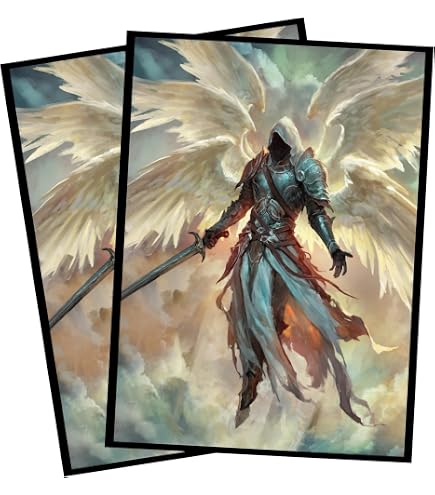 mtg angel card sleeves FUNinEDH - 180 kort binder Fullart Standalone Sleeves Seamless Uno card game flip-AliExpress Colour:Wisdom