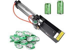 Benfu Can Crushers, Pneumatic Crushers, Automatic Can Breaker, Recycling 12-Ounce and 16-Ounce Aluminum Cans, Beer Cans, Beve