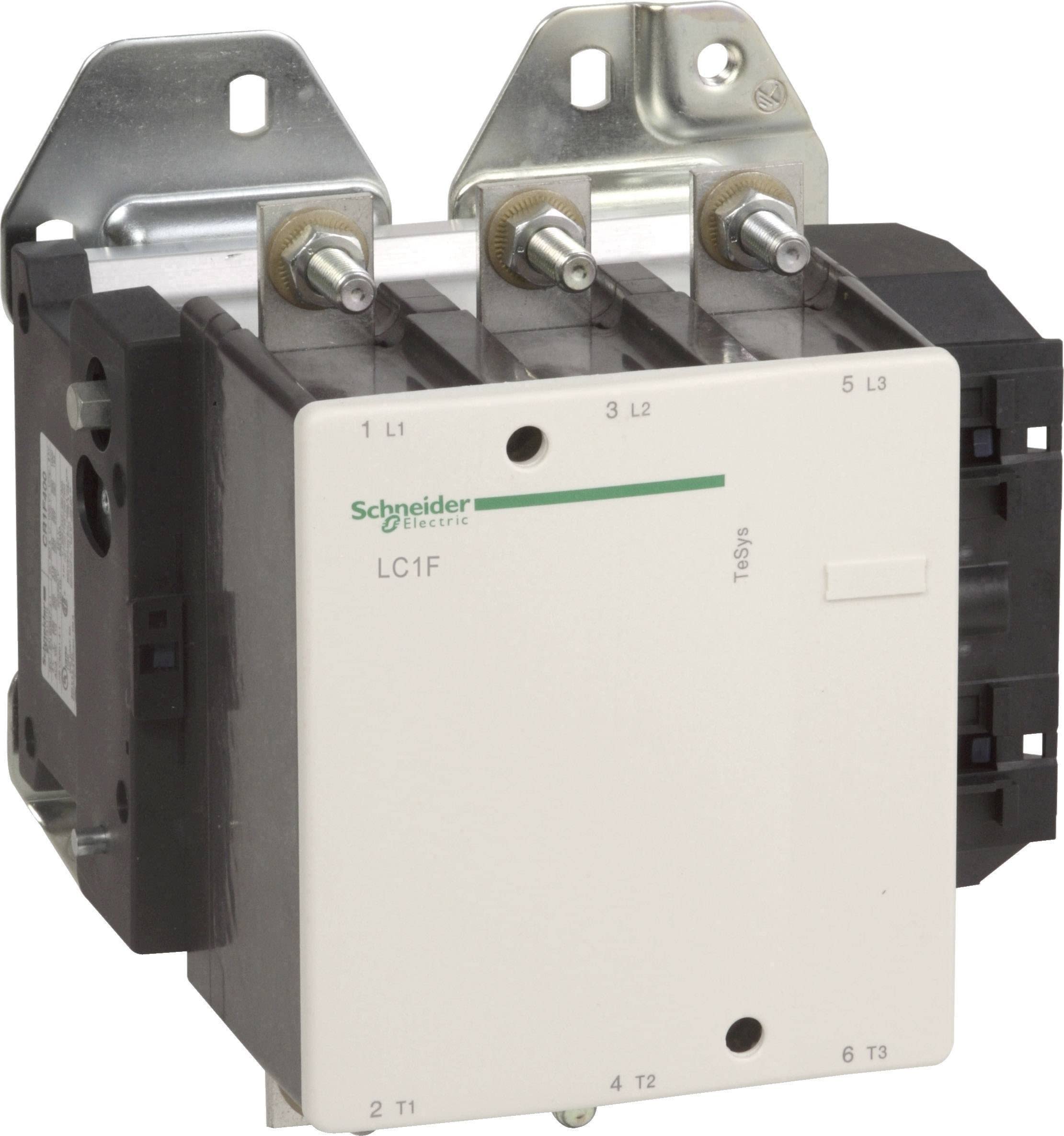 Schneider LC1F500E7 500 A TeSys AC Coil 3P AC3 F Contactor, 48 V, White