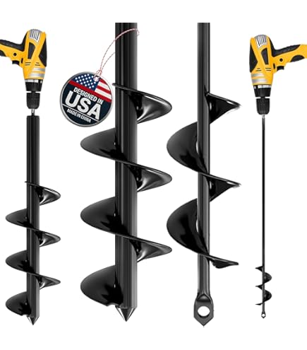 327687-6 Auger Earth Auger Bit Adapter for Makita - Amazon.com