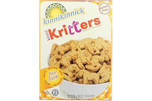 Kinnikinnick Gluten Free Animal Cookies, 8 Ounce (Pack of 6)