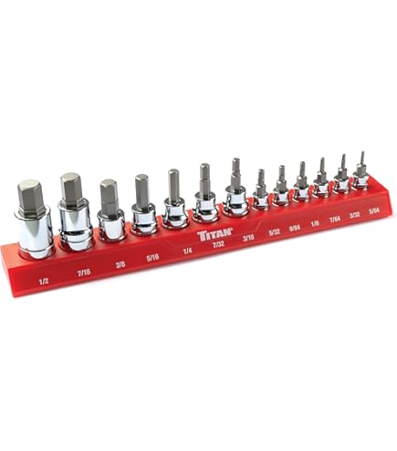 Titan 16122 Star Bit Socket Set - 13 Piece - Star Drive