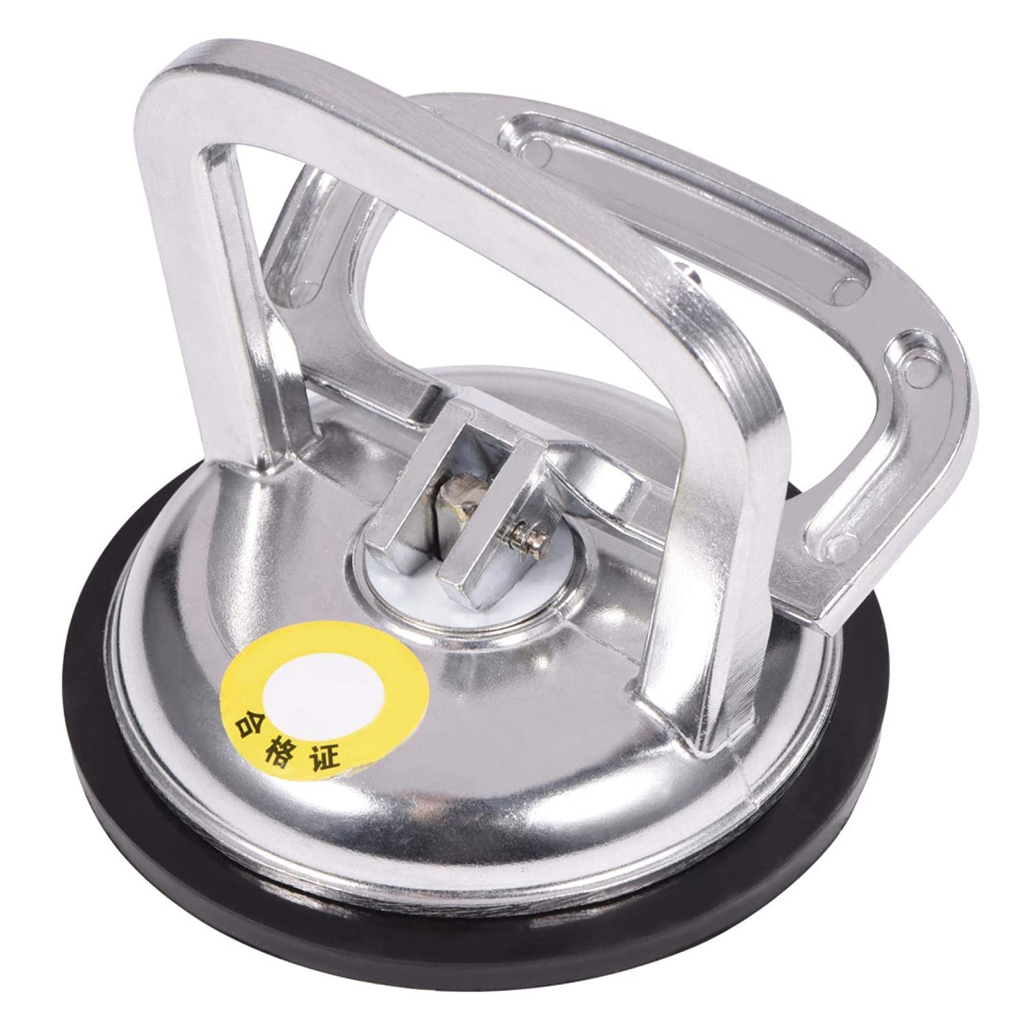 Cikonielf Suction Cup Dent Remover Glass Lifter Aluminium Alloy Single Plate Suction Cup Vacuum Glass Lifter Mover Dent Repair Puller Pad