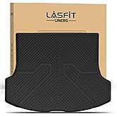 LASFIT Trunk Mat for Lexus RX/RX350/RX350h/RX500h 2025 2024 2023 2026, All Weather TPE RX 350 Cargo Mats Custom Fit for Lexus RX350 Cargo Liner Front & Rear Trunk Liner, Black, Easy to Clean
