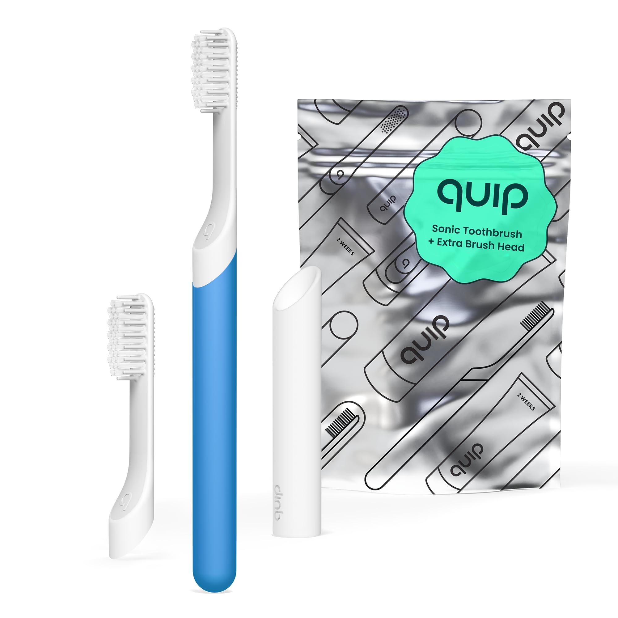 Quip Sonic Toothbrush for Adults with Timer
