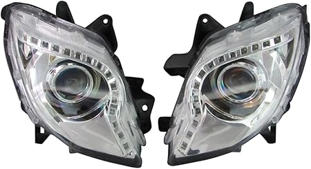 Amazon Brightz フォルツァ Mf10 Ledデイライト付プロジェクターヘッドライト Bタイプ 白 フォルツア フオルツア フオルツァ フォルツァー フォルツアー フオルツアー フオルツァー ヘッドライト本体 車 バイク