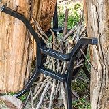 Lodge 8 Inch Fire and Cook Stand - Campfire Cooking Tripod view 3
