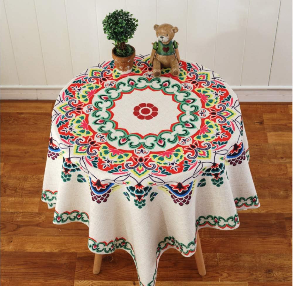 TWJYDP Tablecloths Waterproof Tablecloth Square Colored