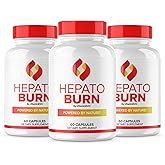 (3 Pack) Hepato Burn Capsules - Official HepatoBurn Pills Supplement, Hepatoburn Advanced Formula Support - Hepato Burn All Natural Vitamin Energy Health Support, 3 Month Supply (180 Capsules)