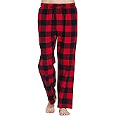 YINC Men's 100% Cotton Super Soft Flannel Pajama Pants