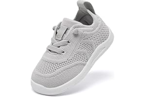 MORENDL Toddler Shoes Baby Walking Sock Shoes Infant Sneakers 0-4 Years Boy Girl Barefoot Tennis Shoe Non-Slip Brethable