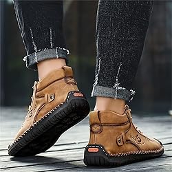 Dacomfy Mens Casual Shoes Slip-On Loafers Ankle