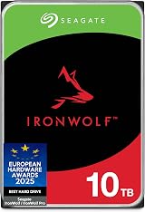 Seagate IronWolf 10TB NAS Internal HDD CMR 3.5 in SATA 6Gb/s 7200 RPM view 1