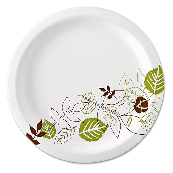 DIXIE UX9WSPK PATHWAYS SOAK-PROOF SHIELD MEDIUMWEIGHT PAPER PLATES,...