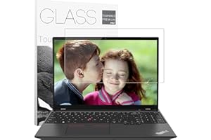 YONGMAI 9H Tempered Glass Screen Film for 16" Lenovo Laptops, 2023 2022 New Lenovo ideapad 5/5i Pro 16, ideapad Slim 3/5/7 16, ideapad Flex 5 16, ideapad Gaming 16, Thinkpad T16/P16/Z16, Yoga 7i 16