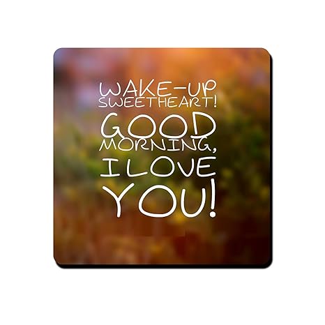 Buy Shoptwiz Wake Up Sweetheart Good Morning I Love You Fridge