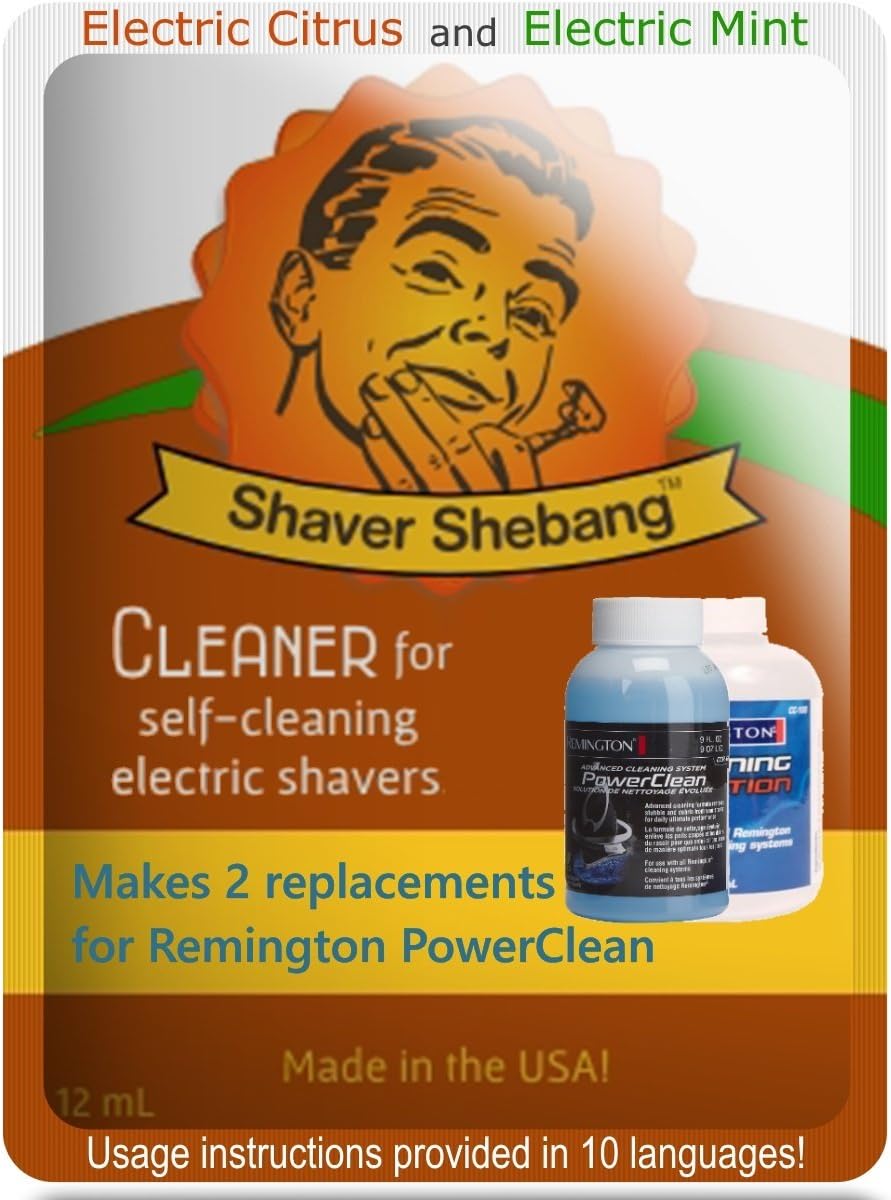 6 SS Citrus&Mint Refills for 12 Remington PowerClean