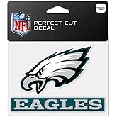 NFL Philadelphia Eagles WCR48649014 Perfect Cut Color Decal, 4.5" x 5.75"