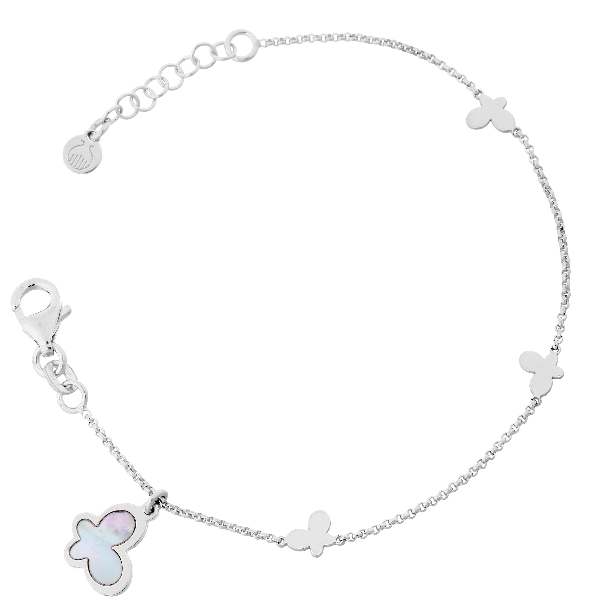 Orphelia Women's 925 Sterling Silver Bracelet of Length 18-20cm ZA-7170