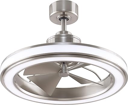 Amazon Com Fanimation Fp8404bn Gleam Ceiling Fan With Led Light